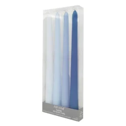 Promo 🧨 10" Mixed Blue Taper Candles by Ashland®, 4ct. 🛒 -Outlet Yuletide Joy Store 10687935 6