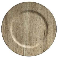 Brand new ⭐ 12 Pack: 13" Gray Woodgrain Charger by Ashland® 🤩