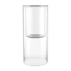Coupon 🌟 8" Clear Glass Cylinder Candle Holder by Ashland® ⌛