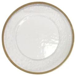 Hot Sale 👏 13" Gold Rim Charger Plate by Ashland® 🧨