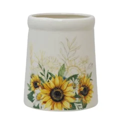 Best reviews of 👍 6.5" Sunflower Ceramic Utensil Holder by Ashland® ⌛
