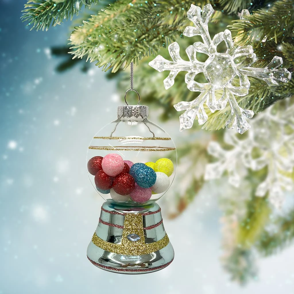 New β Glass Gumball Machine Ornament by Ashland® π 4 New β Glass Gumball Machine Ornament by Ashland® π - Image 2