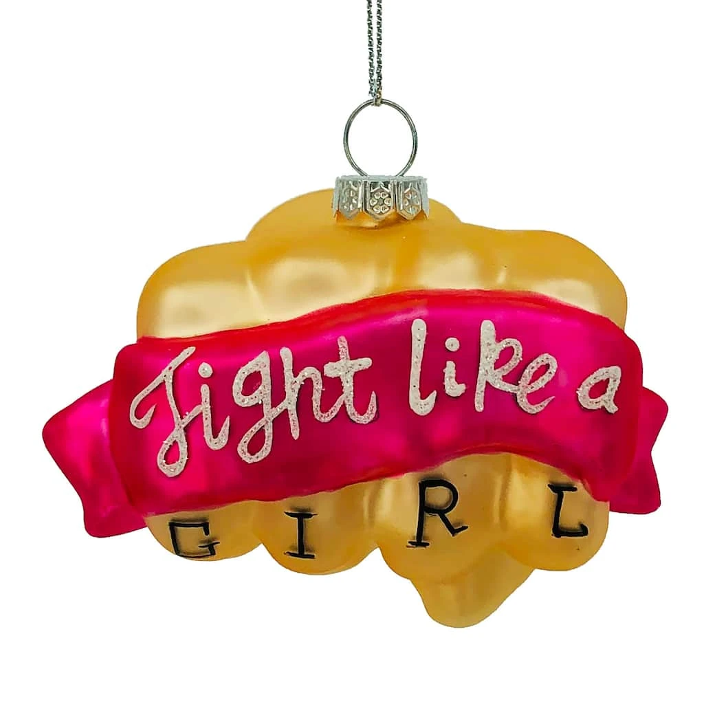 Buy π₯ 3.5'' Gold Fist Glass Christmas Ornament by Ashland® π 4 Buy π₯ 3.5'' Gold Fist Glass Christmas Ornament by Ashland® π - Image 2