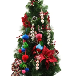 New 🔔 Assorted Christmas Sentiment on Beads Ornament by Ashland® 🎁 -Outlet Yuletide Joy Store 10697723 6
