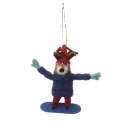 Best deal ⌛ Assorted 5.5" Wool Woodland Critter Ornament by Ashland® 😉 -Outlet Yuletide Joy Store 10697820 6