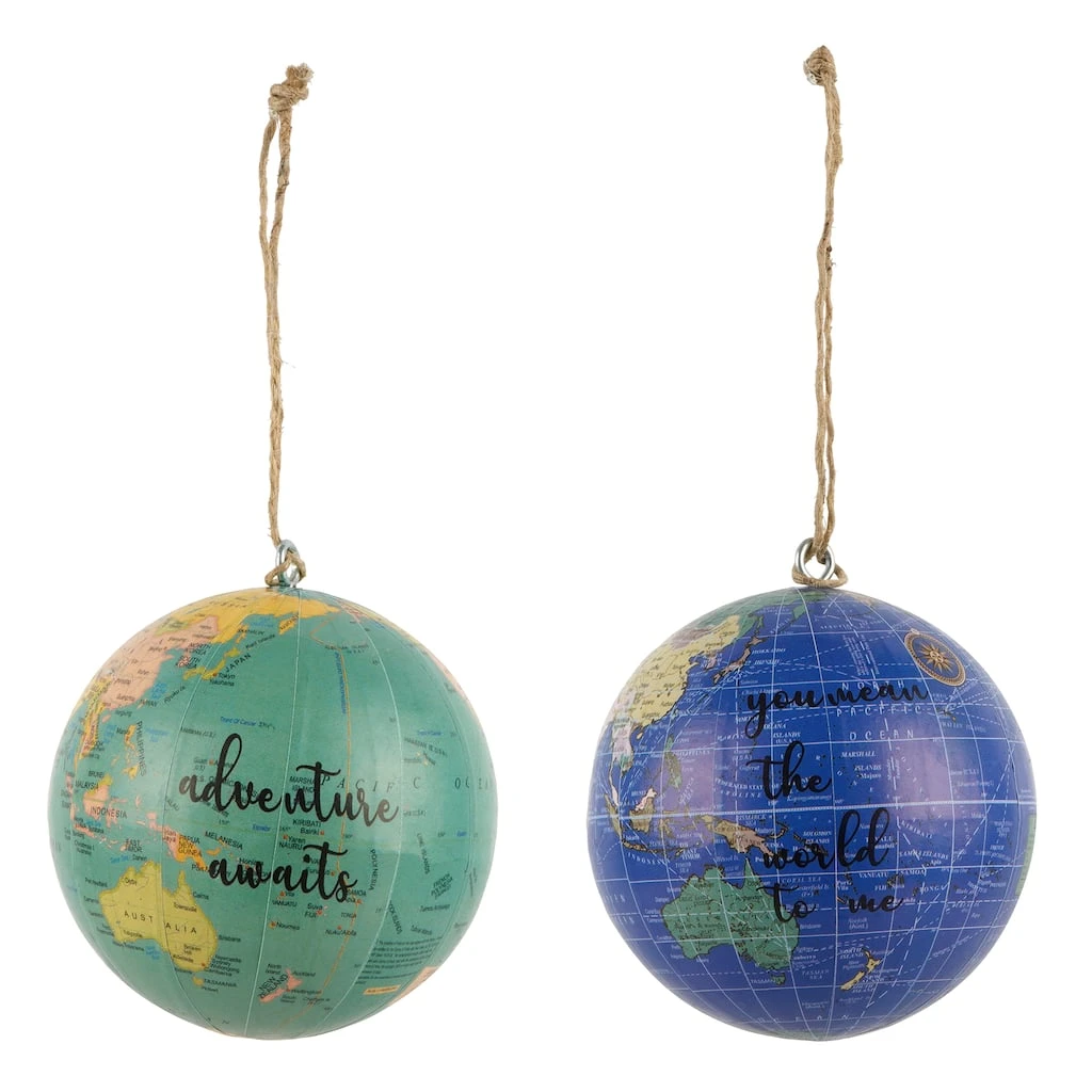 Brand new β Assorted 3'' Globe Glass β Christmas Ornament by Ashland® 𧨠3 Brand new β Assorted 3'' Globe Glass β Christmas Ornament by Ashland® π§¨