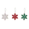 Wholesale 🔔 Assorted Fabric Snowflake Ornament by Ashland® 🌟 -Outlet Yuletide Joy Store 10697835 1