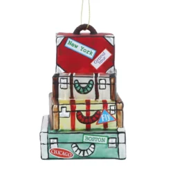 Top 10 💯 Multicolor Glass Suitcase Ornament by Ashland® ❤️