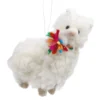 Flash Sale ✨ White Fluffy Llama Ornament by Ashland® 🔔 Christmas 🔔