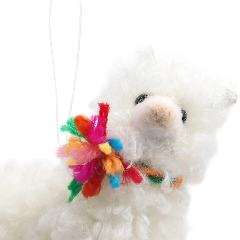 Flash Sale ✨ White Fluffy Llama Ornament by Ashland® 🔔 Christmas 🔔 4 Flash Sale ✨ White Fluffy Llama Ornament by Ashland® 🔔 Christmas 🔔 - Image 2
