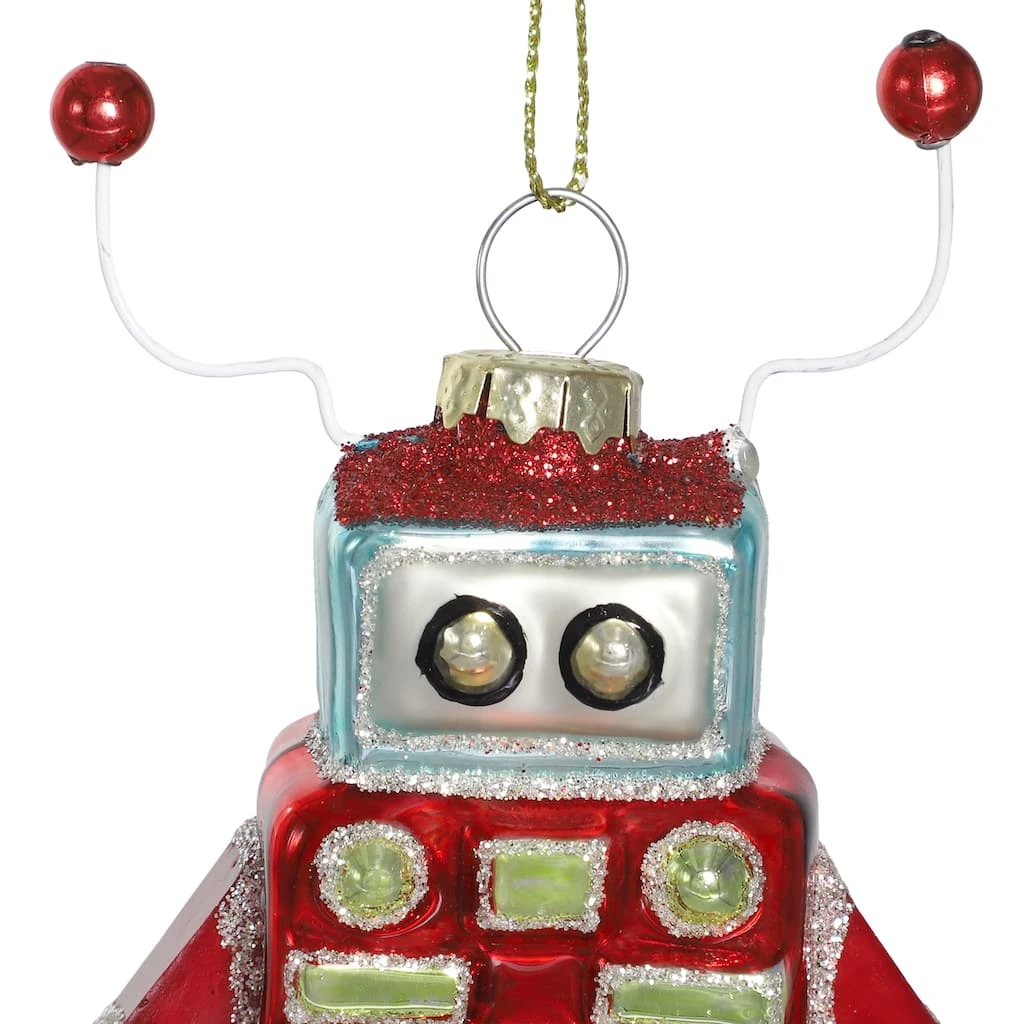 Promo 🎉 Assorted Glass Robot Ornament by Ashland® Christmas 🤩 5 Promo 🎉 Assorted Glass Robot Ornament by Ashland® Christmas 🤩 - Image 3