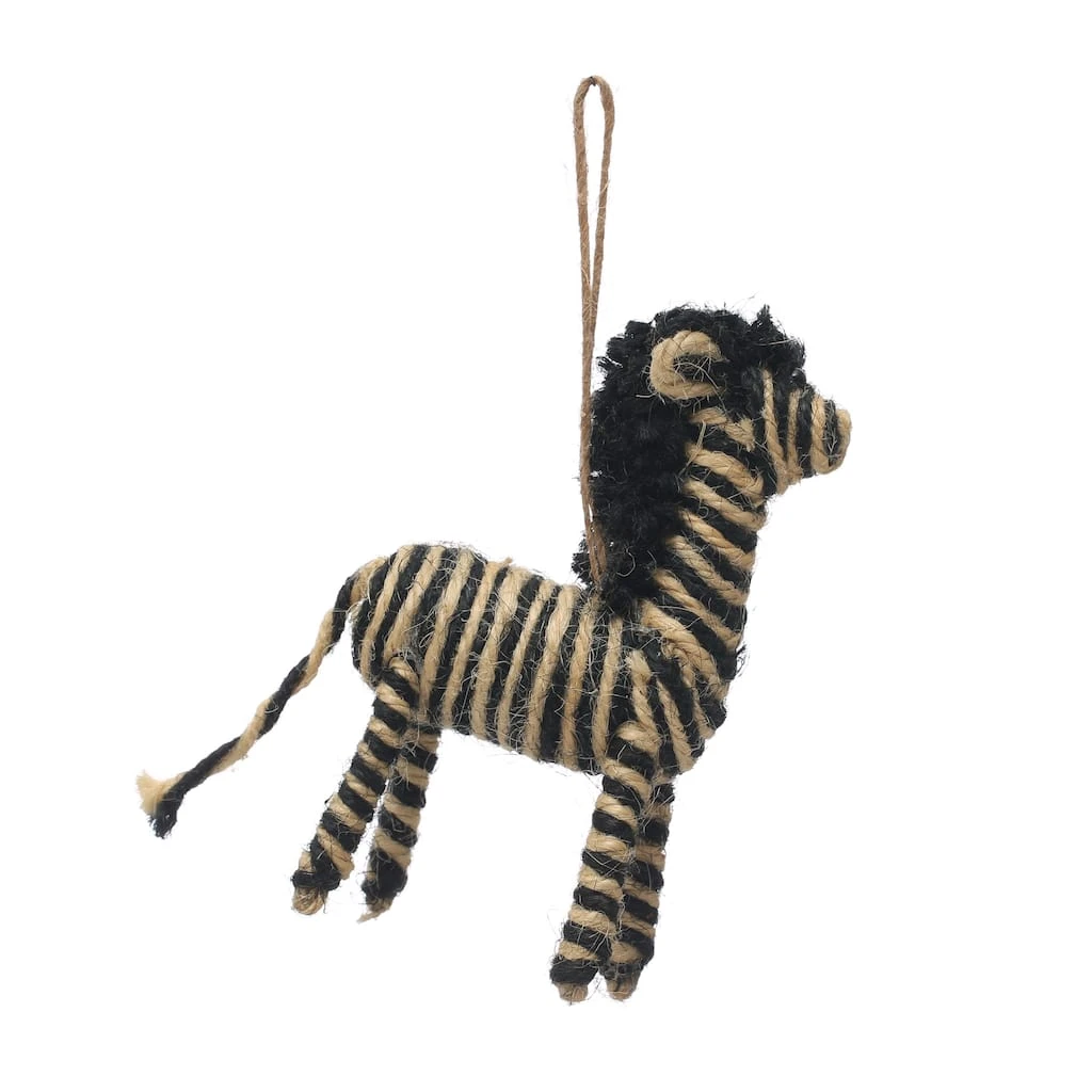 Brand new 😉 Assorted 6" Safari Animal Ornament by Ashland® ✔️ 4 Brand new 😉 Assorted 6" Safari Animal Ornament by Ashland® ✔️ - Image 2