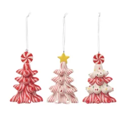 Wholesale ✨ Assorted 4" Pink 😍 Christmas Tree Ornament by Ashland® 🌟
