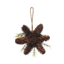 Best Pirce 😀 4" Pinecone & Berry Ornament by Ashland® 🔔 -Outlet Yuletide Joy Store 10697965 3