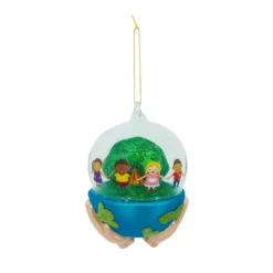 Deals ✔️ Glass Earth Held in Hands Ornament by Ashland® ✨ -Outlet Yuletide Joy Store 10697971 3