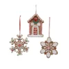 Budget 🎁 Assorted Clay Gingerbread Ornament by Ashland® ❤️ 2 Budget 🎁 Assorted Clay Gingerbread Ornament by Ashland® ❤️ -Outlet Yuletide Joy Store 10698006