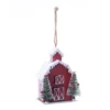 Budget ❤️ 3.25'' Red Barn Metal ⭐ Christmas Ornament by Ashland® ⌛ -Outlet Yuletide Joy Store 10698012 1