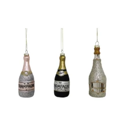 Flash Sale 🌟 Assorted Glass Champagne Ornament by Ashland® ✔️