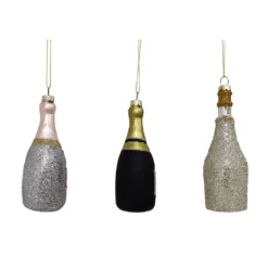Flash Sale 🌟 Assorted Glass Champagne Ornament by Ashland® ✔️ -Outlet Yuletide Joy Store 10698041 4