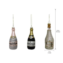 Flash Sale 🌟 Assorted Glass Champagne Ornament by Ashland® ✔️ -Outlet Yuletide Joy Store 10698041 5