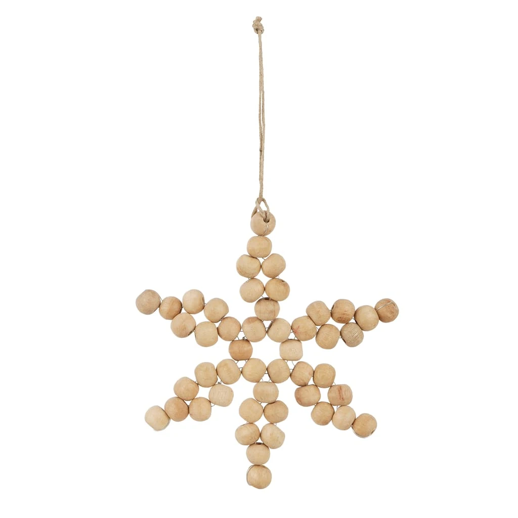 Cheap π 5'' Star Wooden Bead Ornament by Ashland® β¨ 3 Cheap π 5'' Star Wooden Bead Ornament by Ashland® β¨