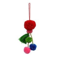 Outlet 🔔 Assorted Fabric Pom-Pom Ornament by Ashland® 😍 -Outlet Yuletide Joy Store 10698104 5