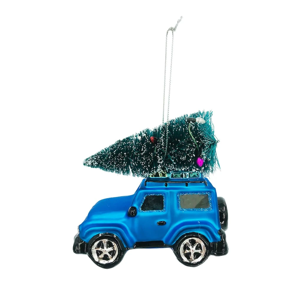 Outlet 🛒 Assorted Glass Jeep with Tree Ornament by Ashland® ✨ 5 Outlet 🛒 Assorted Glass Jeep with Tree Ornament by Ashland® ✨ - Image 3