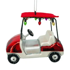 Best Sale ✔️ Glass Golf Cart Ornament by Ashland® 🔔 -Outlet Yuletide Joy Store 10698123 2