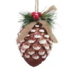 Cheap ⌛ 4.5" Glass Pinecone Ornament by Ashland® ❄ Christmas 🎉 -Outlet Yuletide Joy Store 10698125 1