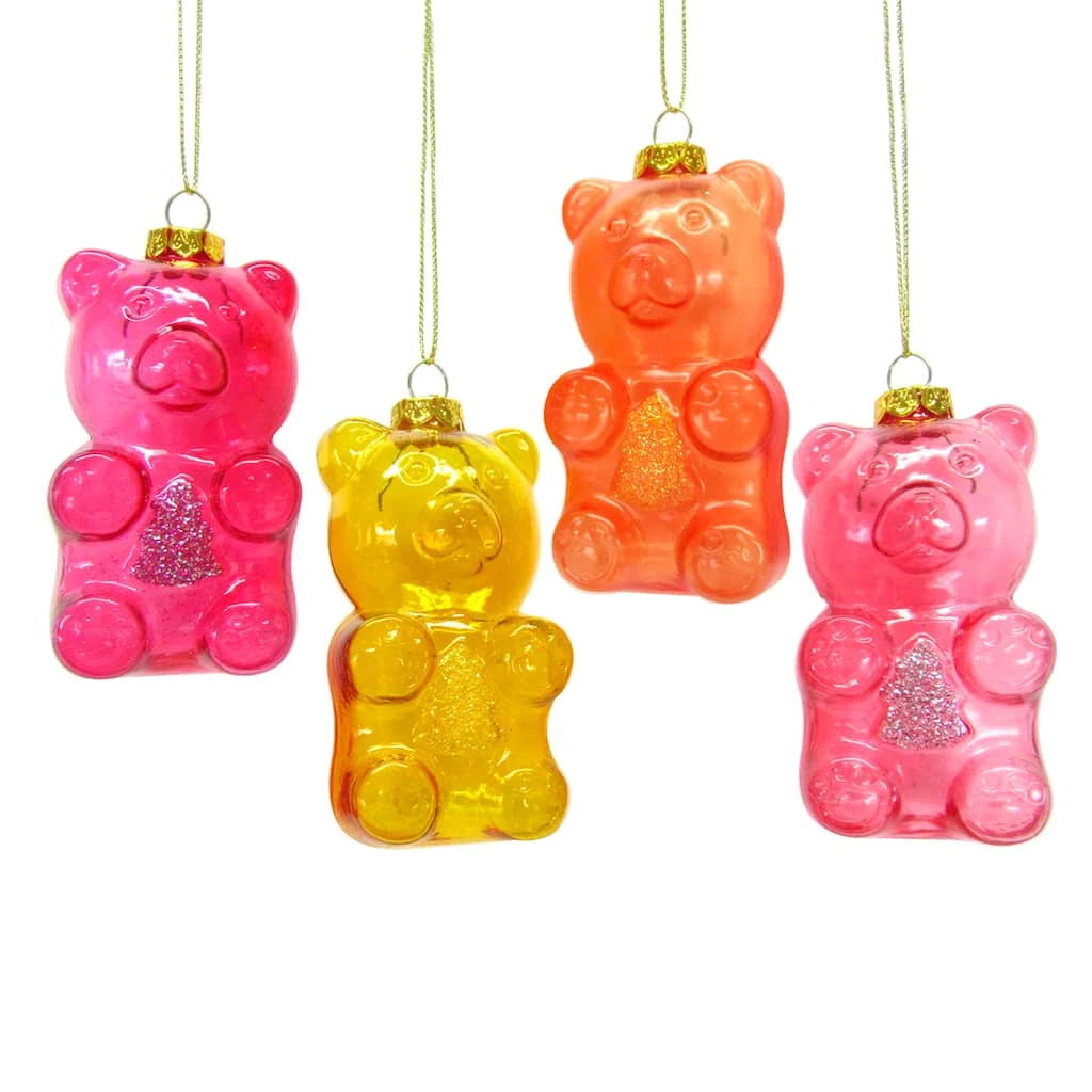 Outlet β Assorted Glass Gummy Bear Ornament by Ashland® π 3 Outlet β Assorted Glass Gummy Bear Ornament by Ashland® π