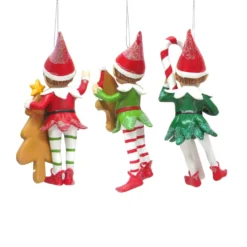 Hot Sale 😀 Assorted Elf Ornament by Ashland® ⌛ -Outlet Yuletide Joy Store 10698383 2