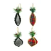 New ⭐ Assorted Plaid Ornament with Holly by Ashland® 🔥 -Outlet Yuletide Joy Store 10698387 1