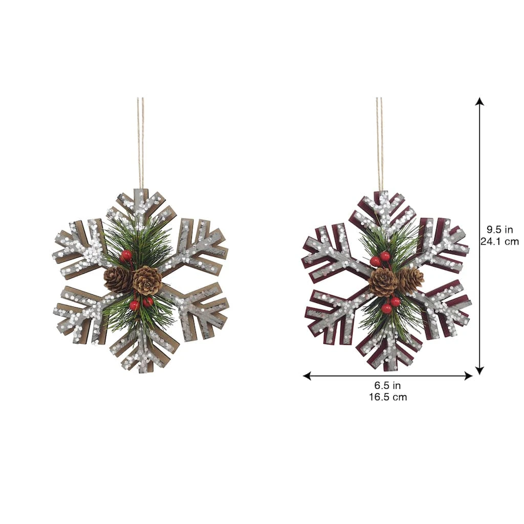 New ⭐ Assorted Snowflake Ornament by Ashland® ✨ 5 New ⭐ Assorted Snowflake Ornament by Ashland® ✨ - Image 3