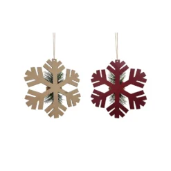 New ⭐ Assorted Snowflake Ornament by Ashland® ✨ 9 New ⭐ Assorted Snowflake Ornament by Ashland® ✨ -Outlet Yuletide Joy Store 10698400 4