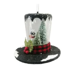 Brand new ❤️ 4.5" Glass Snowman Ornament by Ashland® ❄ Christmas 🎉 -Outlet Yuletide Joy Store 10698421 2
