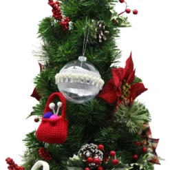 Cheap 👏 Translucent Glitter & Pearl Ball Ornament by Ashland® 🤩 -Outlet Yuletide Joy Store 10698439 3