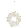 Cheapest 🎉 Clear & Glittery Gold Wreath Ornament by Ashland® ⌛ -Outlet Yuletide Joy Store 10698496 1