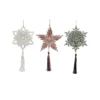 New 🧨 Assorted Snowflake Tassel Ornament by Ashland® 💯 -Outlet Yuletide Joy Store 10698501 1