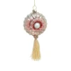 Hot Sale 👍 Pearl & Tassel Glass Ornament by Ashland® ⌛ -Outlet Yuletide Joy Store 10698512 1