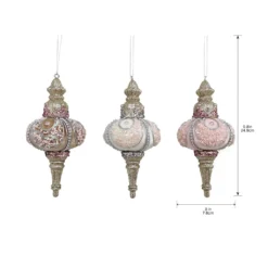Best Pirce ✔️ Assorted Velvet Finial Ornament by Ashland® 🛒 -Outlet Yuletide Joy Store 10698513 3