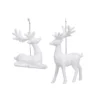 Cheapest ❤️ Assorted Glittery White Deer Ornament by Ashland® ⭐