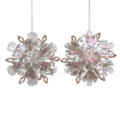 New ✨ Assorted Glitter Snowflake & Crystal Ornament by Ashland® ✔️ -Outlet Yuletide Joy Store 10698598 2