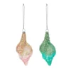 Deals 🎉 Assorted 7'' Seashell Glass Christmas Ornament by Ashland® ✔️