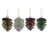 Brand new 🔥 Assorted Glittery Pinecone Ornament by Ashland® ✔️