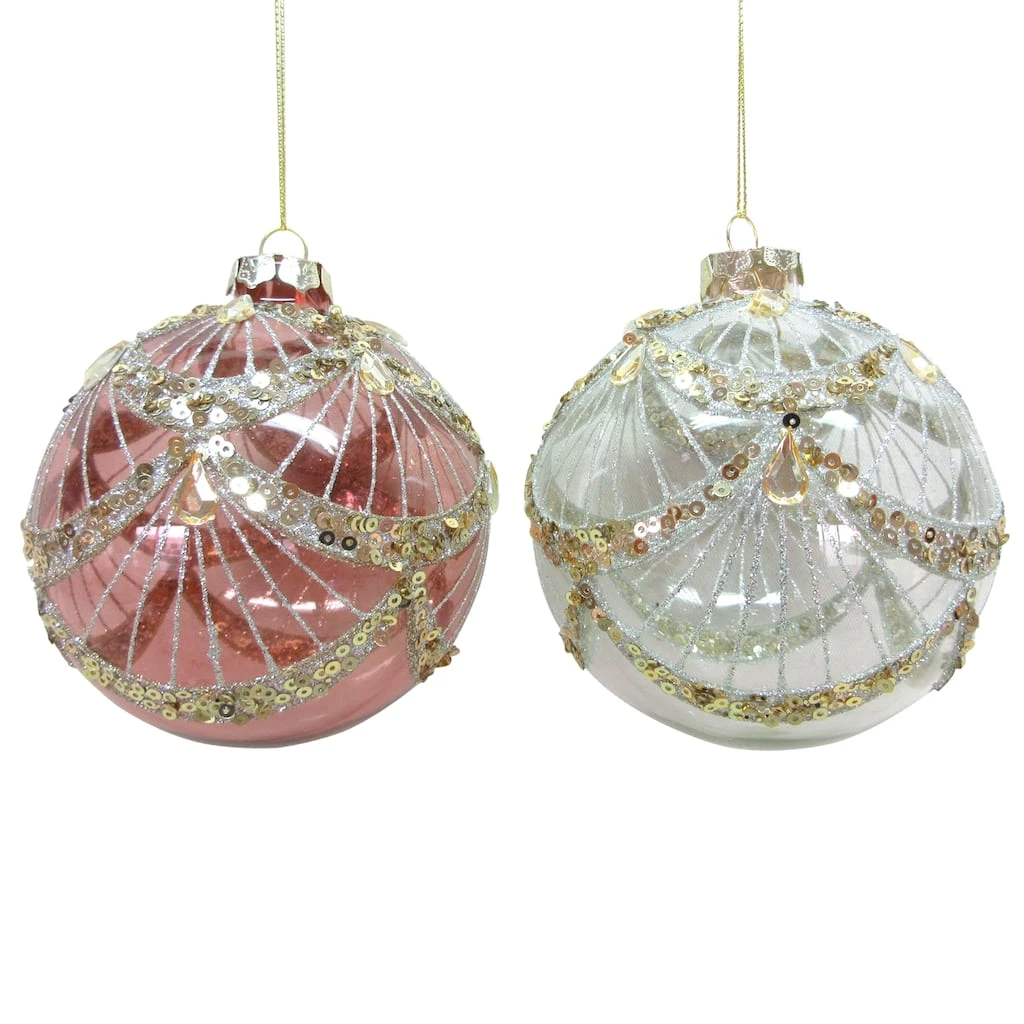 Top 10 π Assorted Sequin Ball Glass Ornament by Ashland® π 3 Top 10 π Assorted Sequin Ball Glass Ornament by Ashland® π