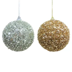 Top 10 🌟 Assorted Glitter Ball Ornament by Ashland® 🎁
