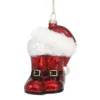 Brand new β Glass Boots with Santa Hat Ornament by Ashland® Christmas π 1 Brand new β Glass Boots with Santa Hat Ornament by Ashland® Christmas π -Outlet Yuletide Joy Store 10698635 1