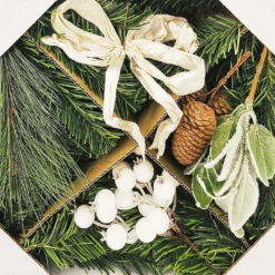 Budget 😀 DIY White Berry, Pine Leaf & Pinecone Wreath Kit by Ashland® 🧨 -Outlet Yuletide Joy Store 10698659 3