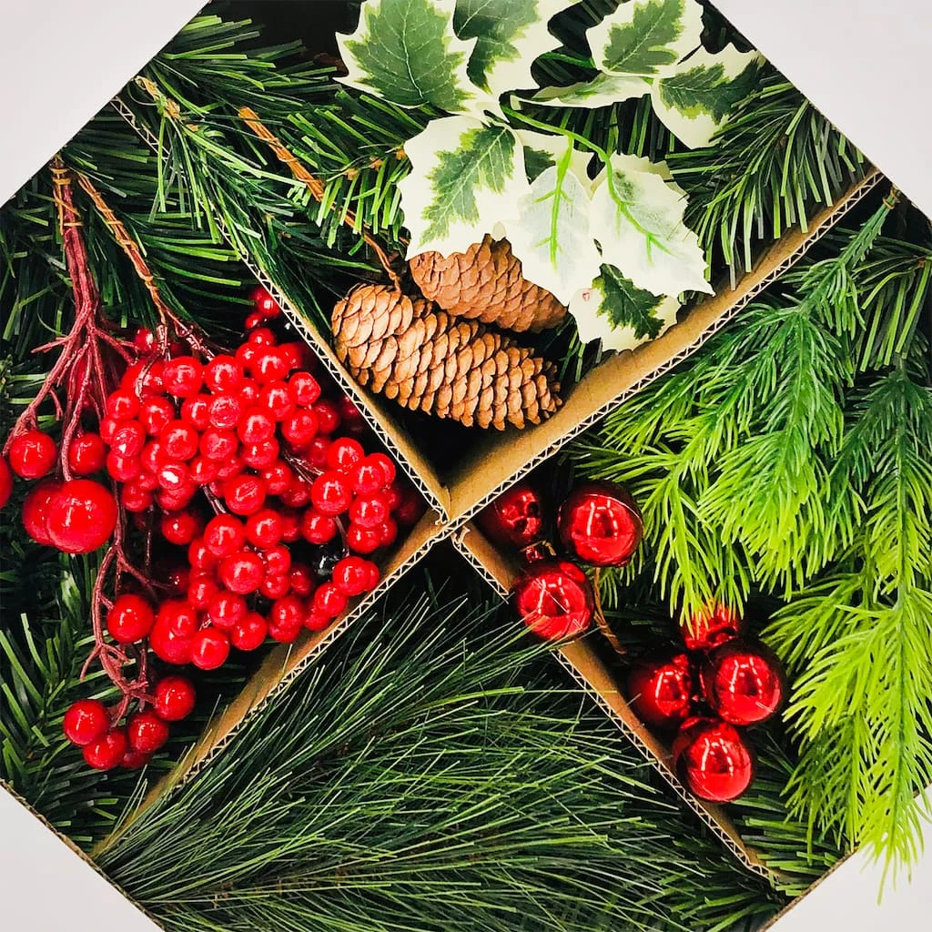 Cheapest 🎁 DIY Red Ornament, Pinecone & Berry Wreath Kit by Ashland® ⌛ 5 Cheapest 🎁 DIY Red Ornament, Pinecone & Berry Wreath Kit by Ashland® ⌛ - Image 3