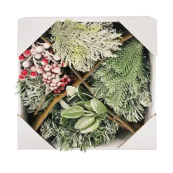 Flash Sale ✨ DIY Snowy Leaf & Berry Wreath Kit by Ashland® ⌛